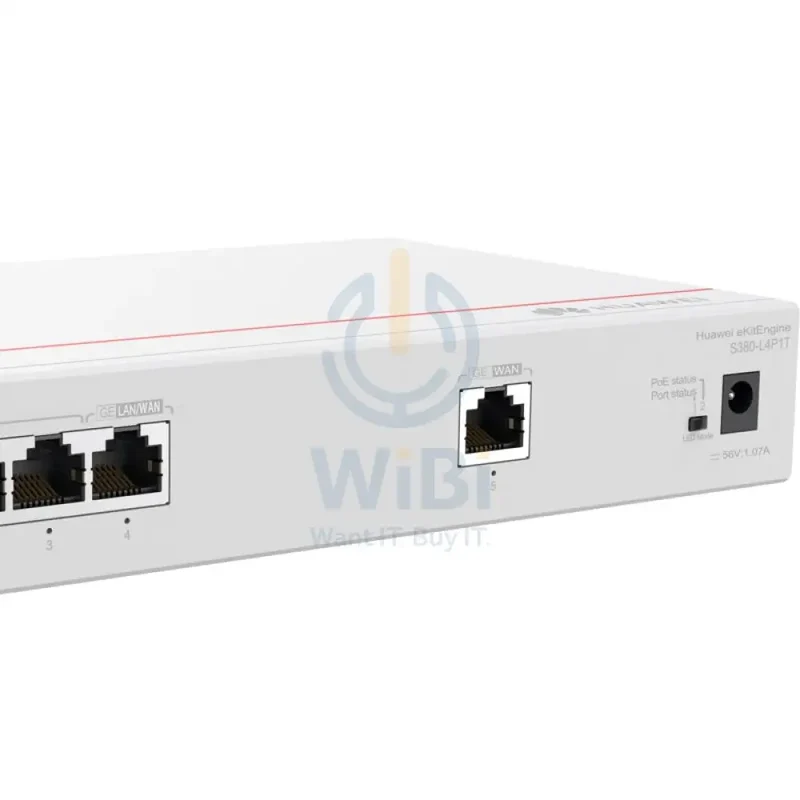 Huawei eKitEngine S380-L4P1T Gateway - 8 Gbit/s / Gigabit WAN / Gigabit LAN