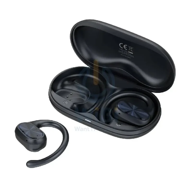 LDNIO T07 Wireless Earbuds - Over-Ear / Bluetooth / Black