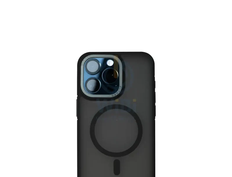Eltoro Magsafe Arm-smoke Cover for iPhone 15 Pro - Black & Yellow