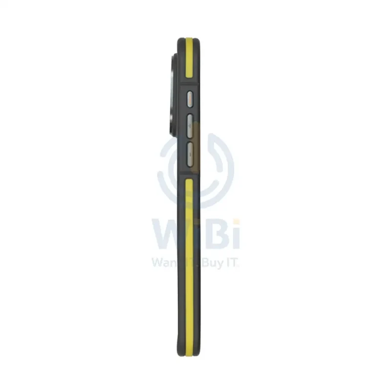 Eltoro Magsafe Arm-smoke Cover for iPhone 15 Pro - Black & Yellow