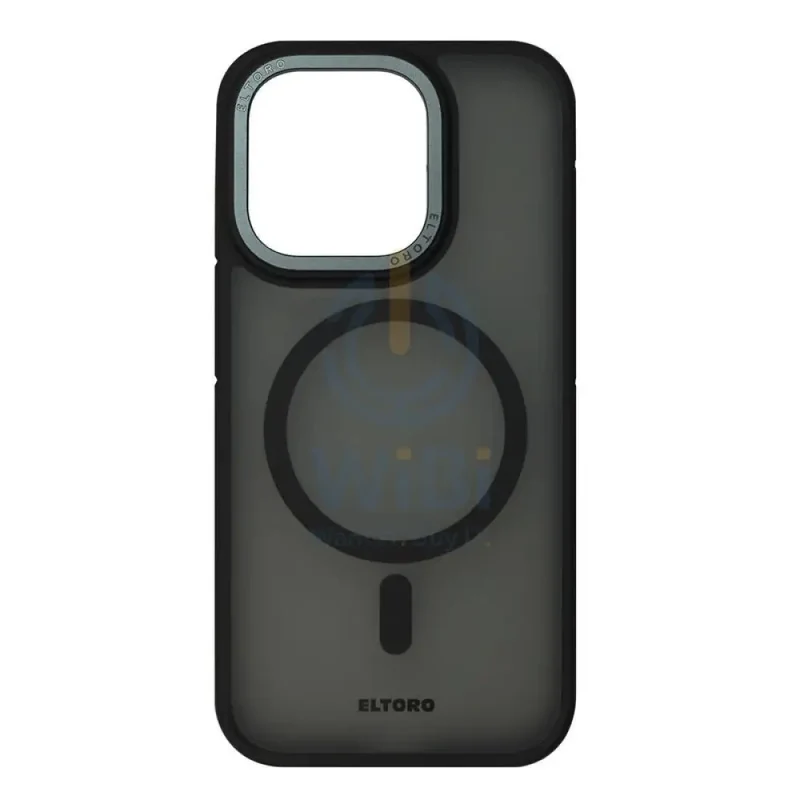 Eltoro Magsafe Arm-smoke Cover for iPhone 15 Pro - Black & Yellow