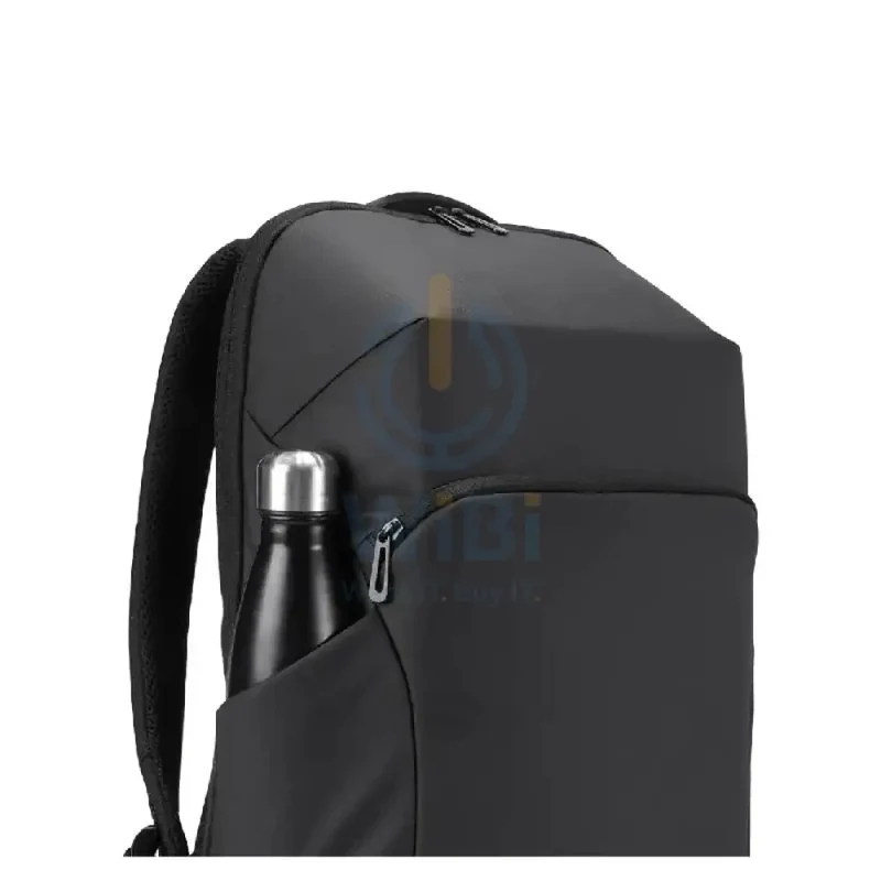 Porodo Lifestyle Water-Resistant PU Backpack - Black