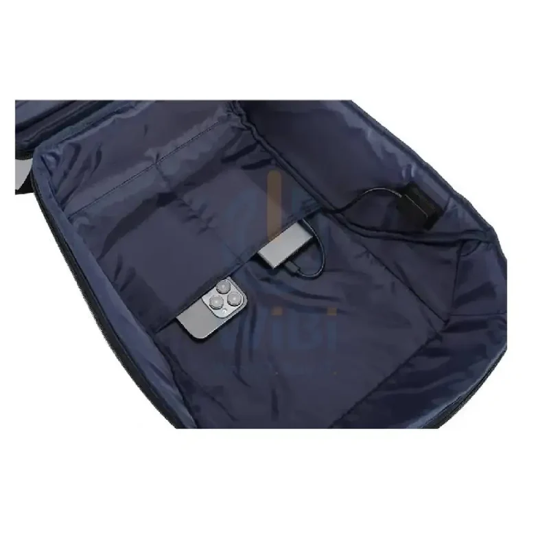 Porodo Lifestyle Water-Resistant PU Backpack - Black