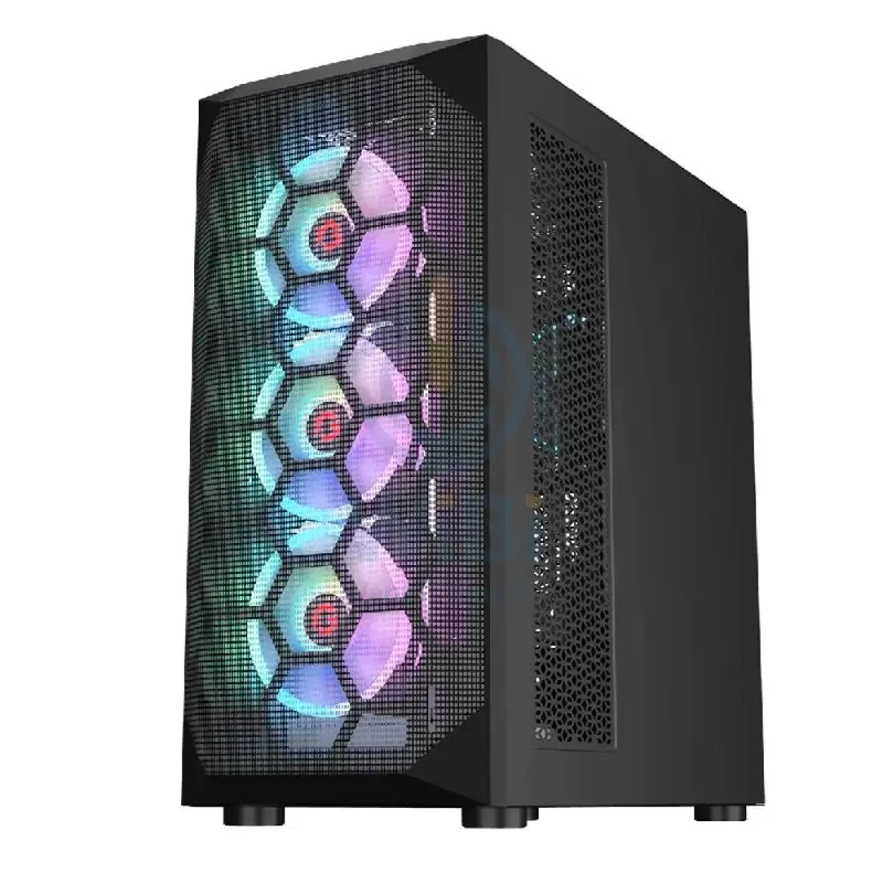 GameOn Emperor Midnight I Series Mid Tower Gaming Case - Black