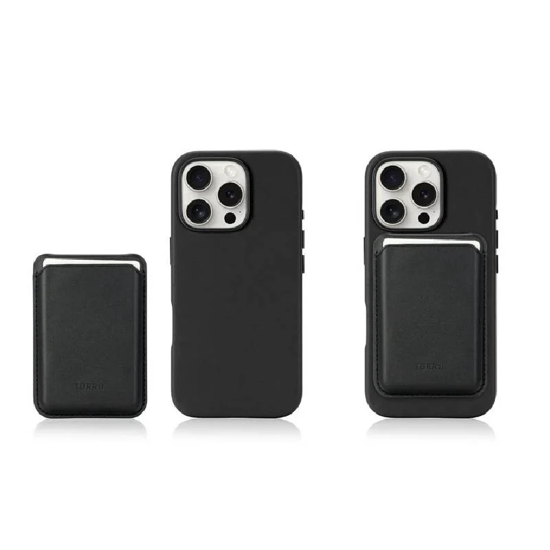 Torrii Koala MagSafe Case with Wallet Stand - Apple iPhone 16 Pro / Black