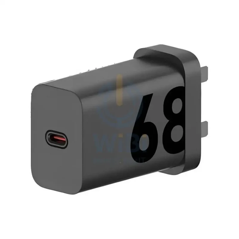 Motorola Turbo Power Wall Charger - 68W / USB-C / Black