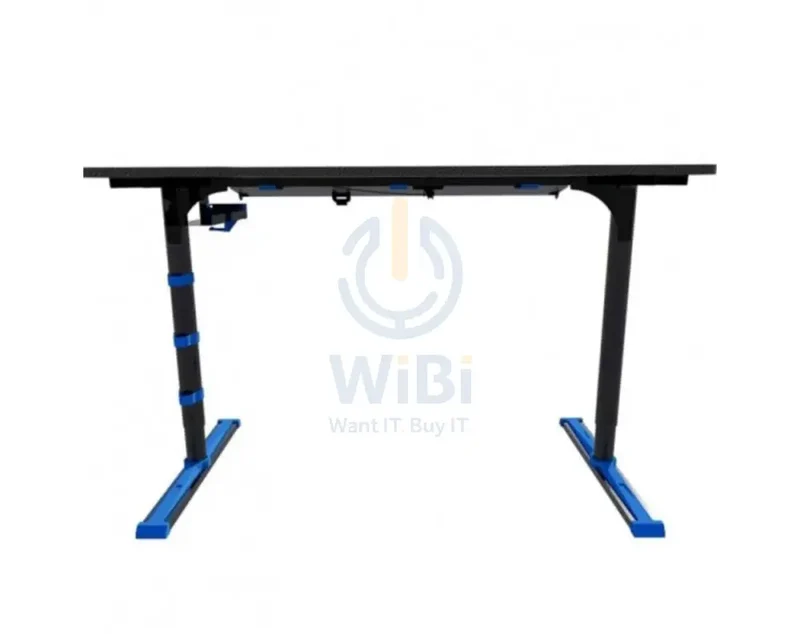 SADES Alpha Gaming Table With USB Hub - BLUE