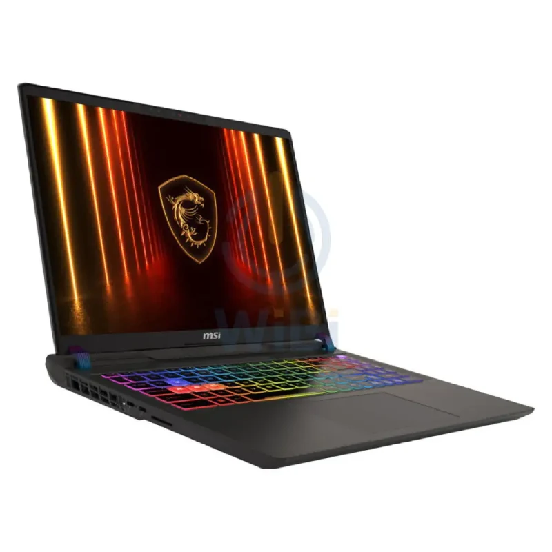 MSI Vector 16 HX AI A2XWIG - 16” QHD+ 240 Hz / Ultra 9 275HX / 32GB / 1TB (NVMe M.2 SSD) / RTX 5080 16GB VGA / Win 11 Home / 2YW / Arb/Eng / Cosmos Gray - Gaming Laptop