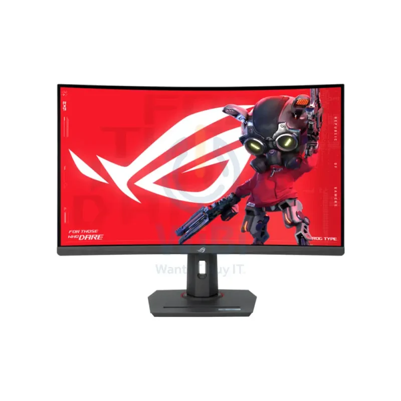 شاشة ألعاب منحنية أسوس XG27WCMS روج ستريكس - حجم 27 بوصة WQHD / زمن استجابة 1 مللي ثانية / 280 هرتز / USB-C / HDMI 2.1 / DP 1.4 / ضمان 3 سنوات