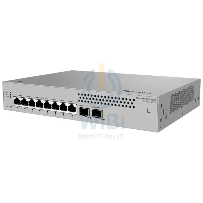 Huawei ekitEngine S220S-8T2J Switch - 26 Gbit/s / 2.5G SFP / GE RJ45 - Switch