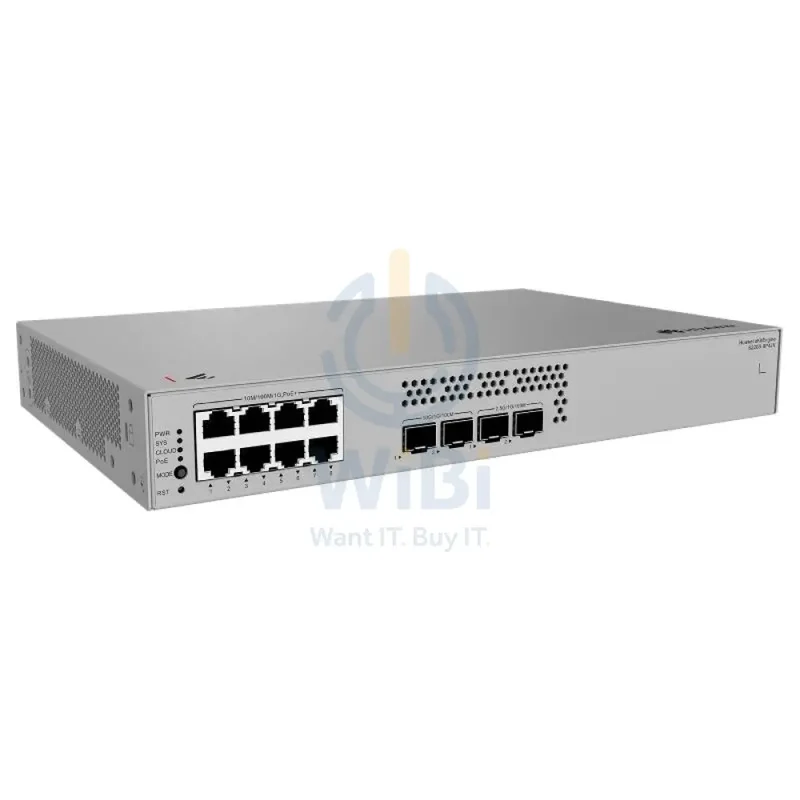 Huawei eKitEngine S220S-8P4JX Switch - 66 Gbit/s / 2.5G SFP / GE RJ45 - Switch