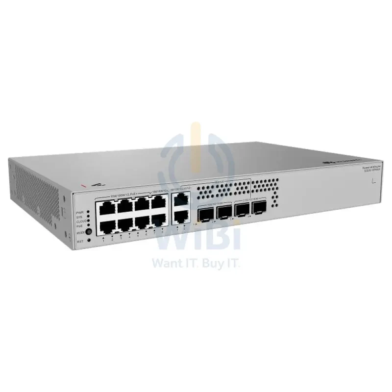 Huawei eKitEngine S220S-10PN4JX Switch - 76 Gbit/s / 2.5G SFP / GE RJ45 - Switch