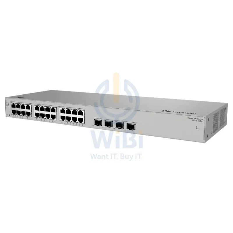 Huawei eKitEngine S220S-24T4J Switch - 68 Gbit/s / 2.5G SFP / GE RJ45 - Switch