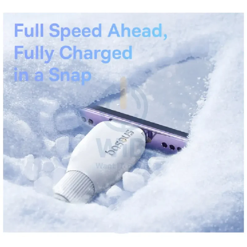 Baseus Pudding Series Fast Charging USB-A to Lightning Cable - 2 Meter / 20W / Stellar White