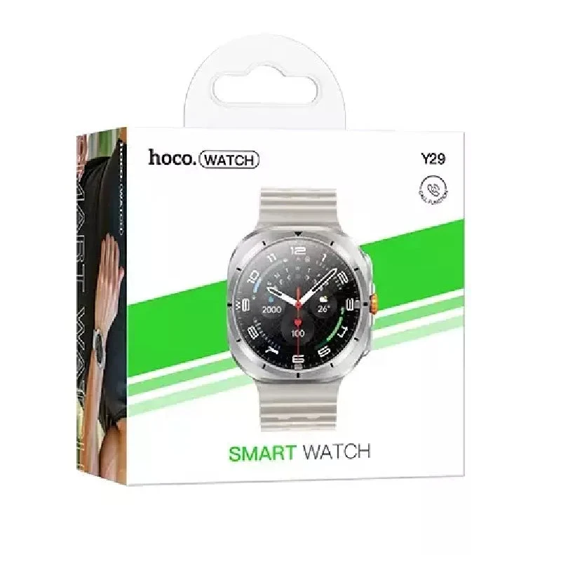 HOCO Y29 Sports Smart Watch - 1.5" inches / Bluetooth / 220mAh / White