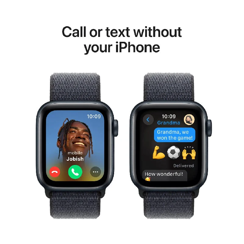 Apple Watch SE (2nd Gen) with Sport Loop - LTPO OLED / 44mm / Bluetooth / Wi-Fi / Ink