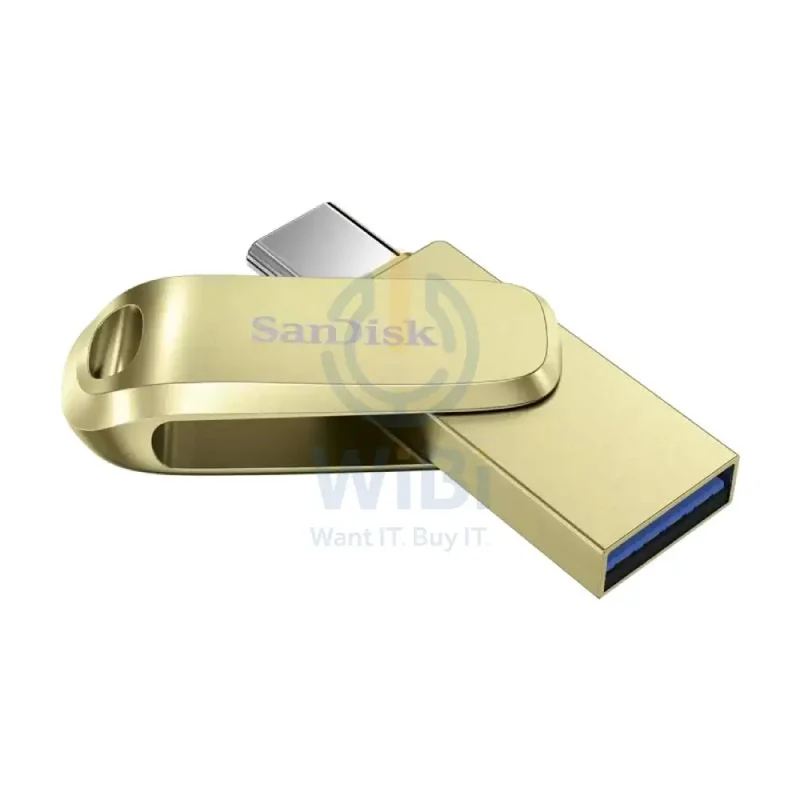 SanDisk Ultra Dual Drive Luxe - 512GB / Up to 400 MB/s / USB 3.2 Gen 1 / Gold