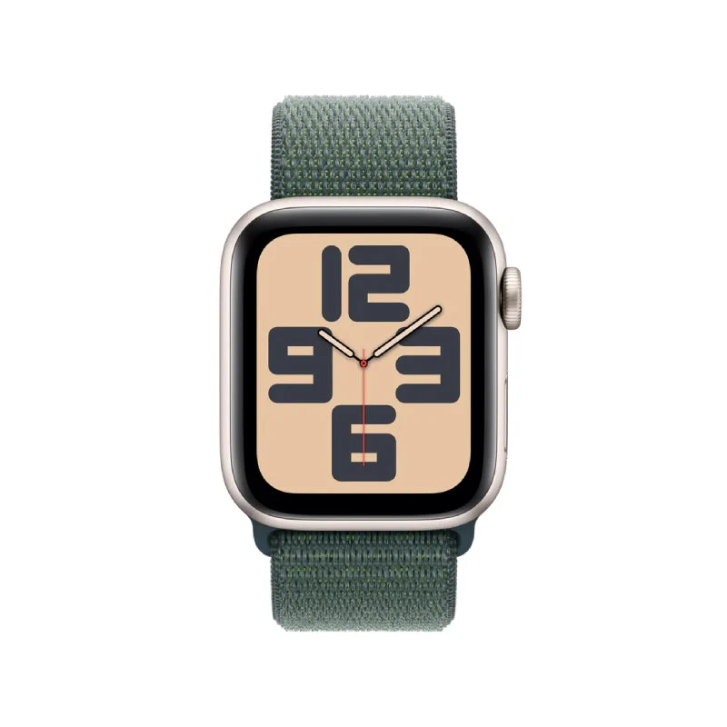 Apple Watch SE (2nd Gen) with Sport Loop - LTPO OLED / 40mm / Bluetooth / Wi-Fi / Lake Green
