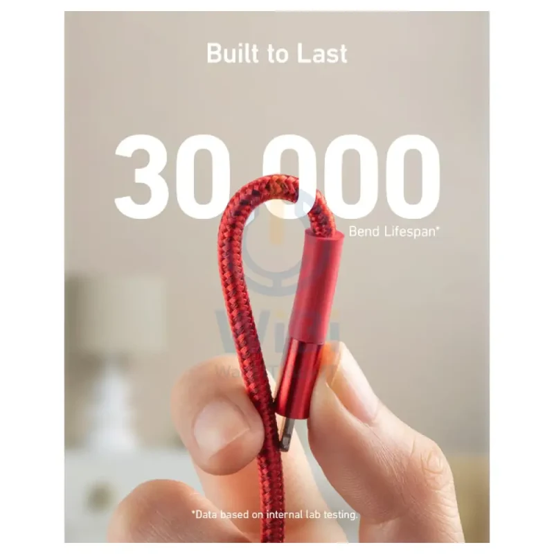Anker C89 Powerline+ II Lightning Cable - 0.9 Meter / Red