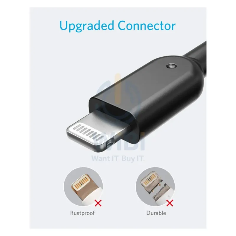 Anker PowerLine II Lightning Cable - USB-A / 3 Meter / Black