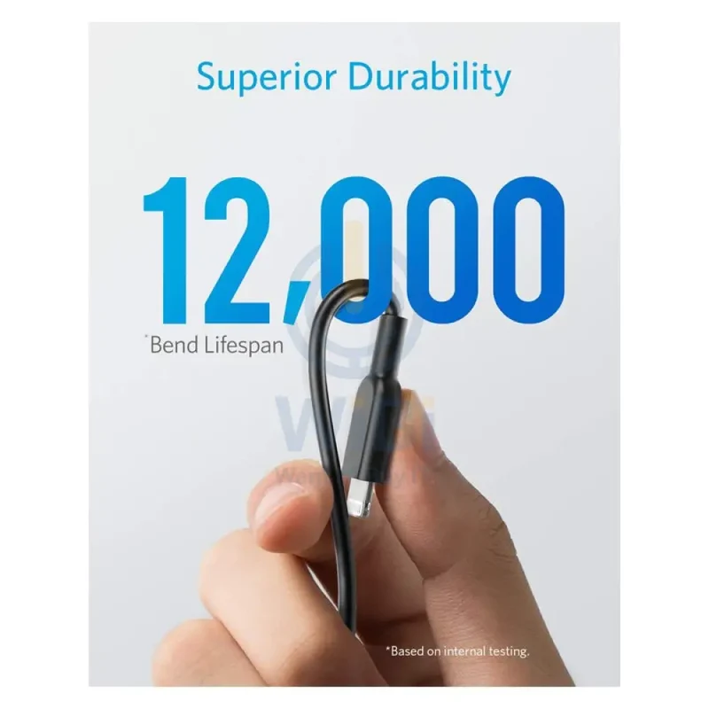 Anker PowerLine II Lightning Cable - USB-A / 3 Meter / Black