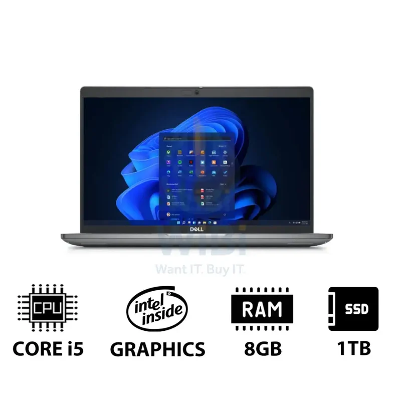 Dell Latitude 5450 - 14.0" FHD / i7 / 8GB / 1TB (NVMe M.2 SSD) / WWAN / Win 11 Pro / 1YW - Laptop