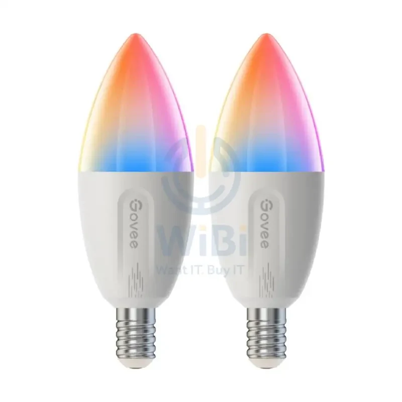 لمبة LED ذكية جوفي E14 ‏RGBWW - سطوع 450 لومن / RGBWW (عبوة من قطعتين)