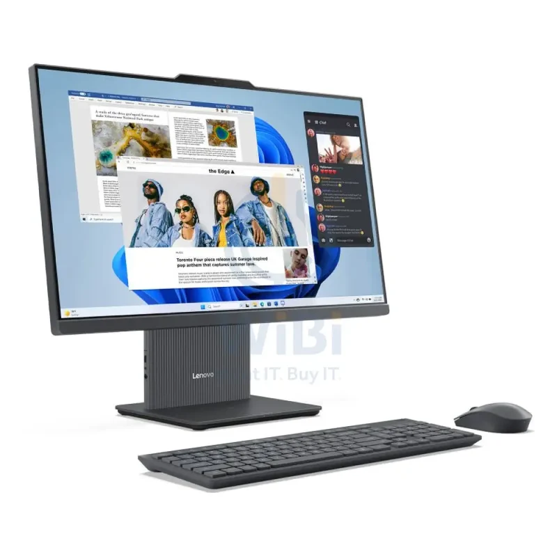 Lenovo IdeaCentre Gen 9 AIO PC - i7 / 32GB / 1TB (NVMe M.2 SSD) / 23.8" FHD Non-Touch / Win 11 Pro / 1YW / Luna Grey - Desktop
