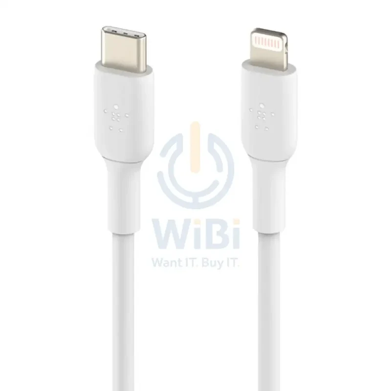 Belkin Boost Charge Cable - 1 Meter / USB-C / Lightning / White