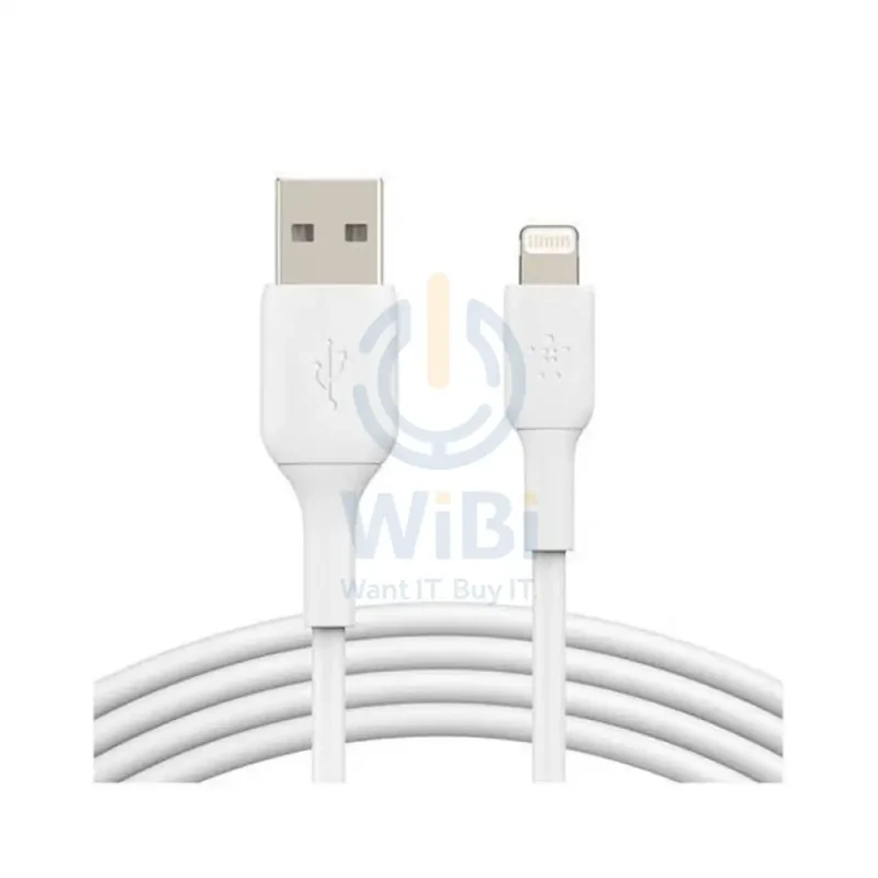 Belkin PVC Cable - 1 Meter / USB-A / Lightning / White