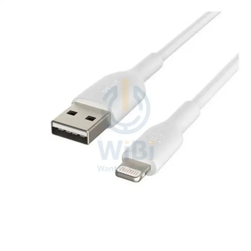 Belkin PVC Cable - 1 Meter / USB-A / Lightning / White