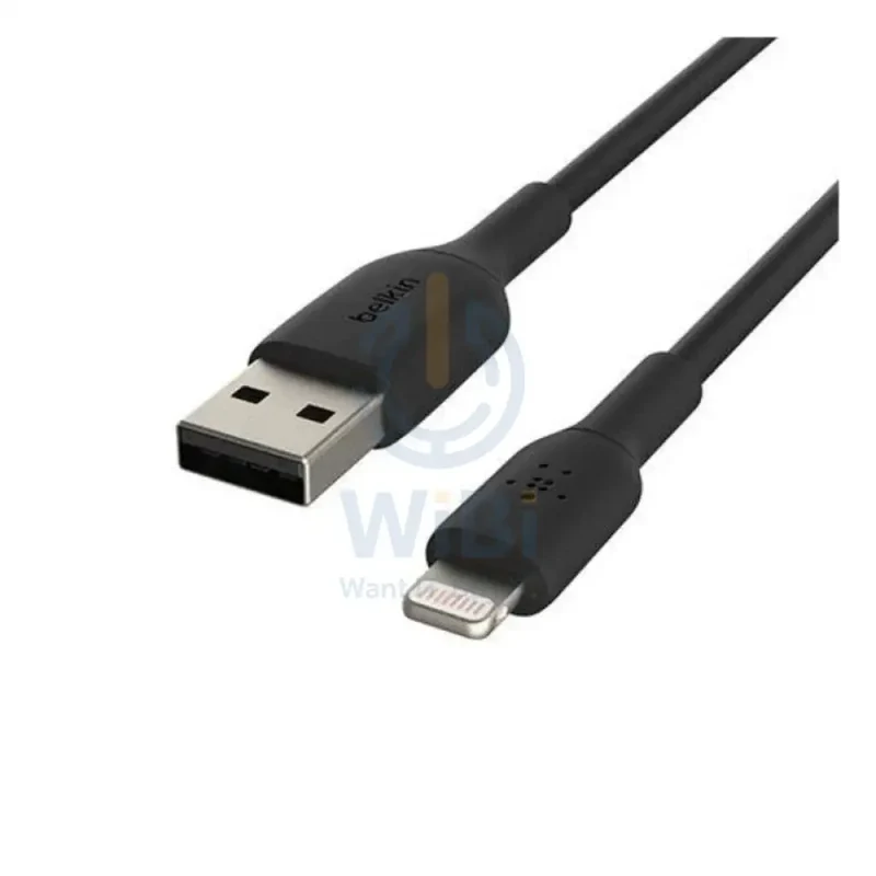 Belkin PVC Cable - 1 Meter / USB-A / Lightning / Black