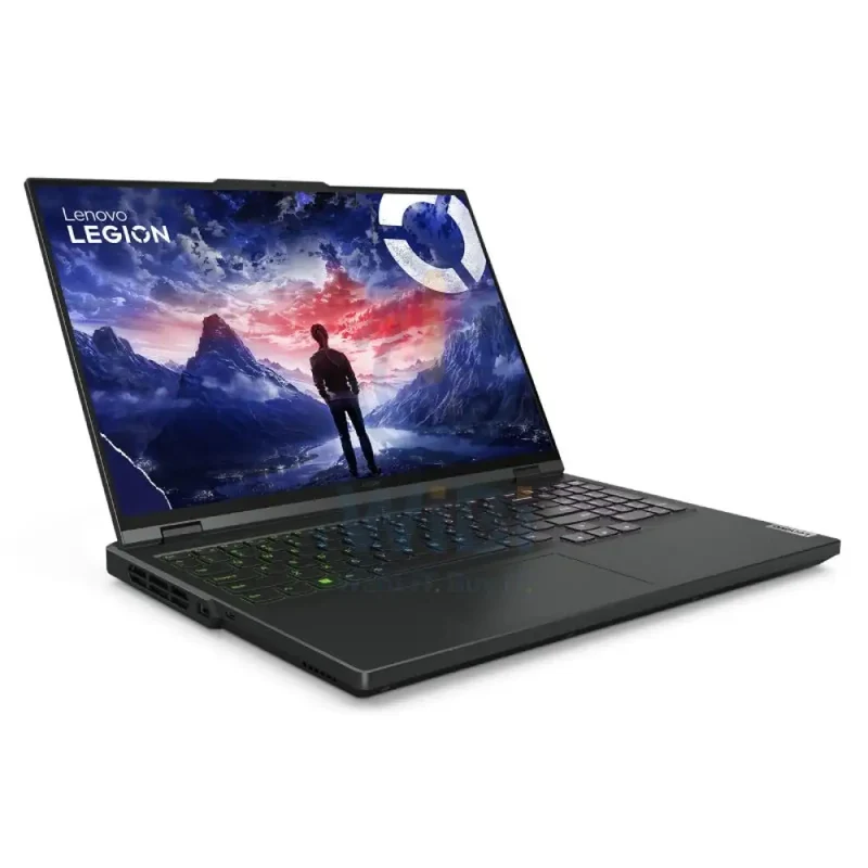 Lenovo Legion Pro 5 Gen 9 Gaming PC - 16.0" WQXGA / i7 / 16GB / 1TB (NVMe M.2 SSD) / RTX 4060 8GB VGA / DOS (Without OS) / 1YW / Arabic/English / Onyx Grey / Lenovo Legion Gaming Speed Mouse Pad M - Laptop