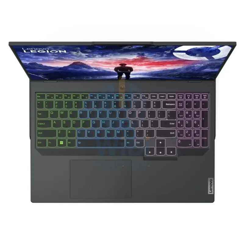Lenovo Legion Pro 5 Gen 9 Gaming PC - 16.0" WQXGA / i7 / 16GB / 1TB (NVMe M.2 SSD) / RTX 4060 8GB VGA / DOS (Without OS) / 1YW / Arabic/English / Onyx Grey / Lenovo Legion Gaming Speed Mouse Pad M - Laptop
