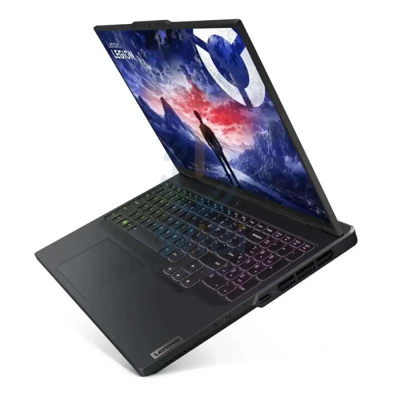 Lenovo Legion Pro 5 Gen 9 Gaming PC - 16.0" WQXGA / i7 / 16GB / 1TB (NVMe M.2 SSD) / RTX 4060 8GB VGA / DOS (Without OS) / 1YW / Arabic/English / Onyx Grey / Lenovo Legion Gaming Speed Mouse Pad M - Laptop