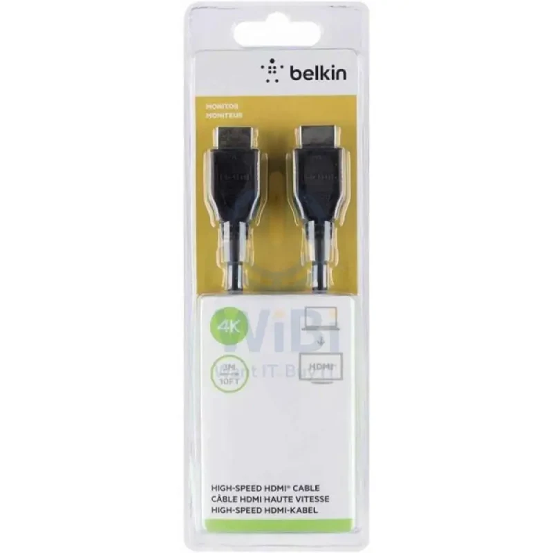 Belkin HDMI To HDMI Audio Video Cable - 3 Meter / Black