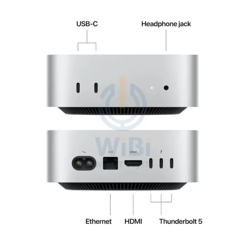 Apple Mac Mini - M4 Pro / 14-Core CPU / 20-Core GPU / 64GB RAM / 2TB SSD / Silver / 1YW