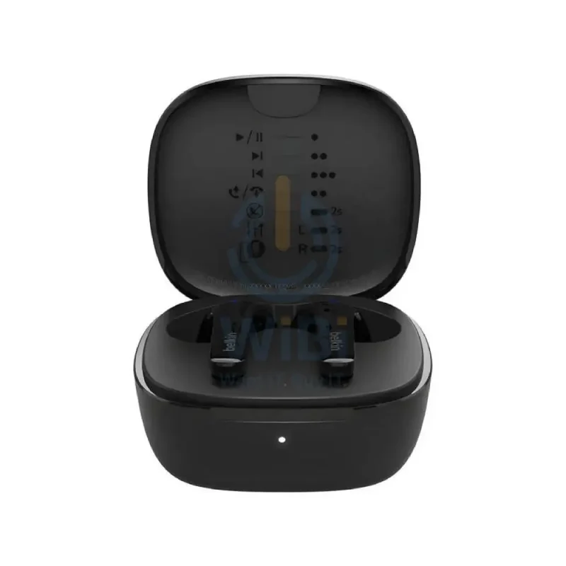 Belkin SoundForm Motion True Wireless Earbuds - In-Ear / Black