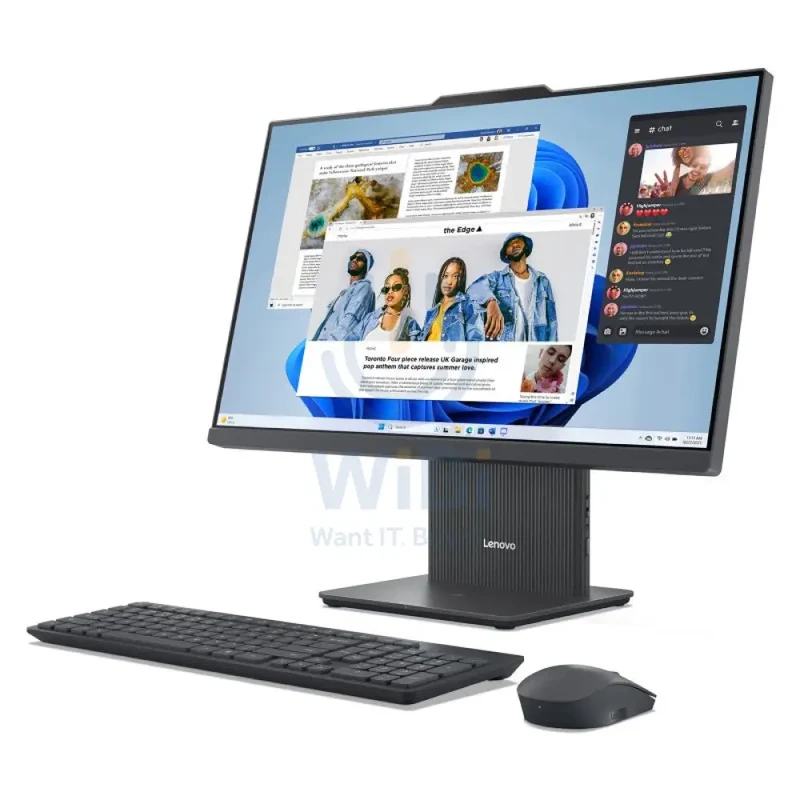 Lenovo IdeaCentre Gen 9 AIO PC - i7 / 64GB / 512GB (NVMe M.2 SSD) / 23.8" FHD Non-Touch / DOS (Without OS) / 1YW / Luna Grey - Desktop
