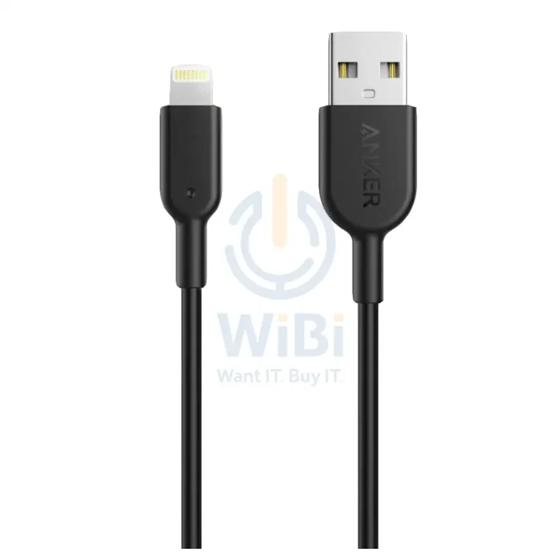 Anker PowerLine+ II Lightning Cable - USB-A / 0.3 Meter / Black