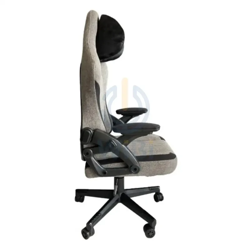 Black Bull Molded Headrest Up & Down Gaming Chair - Black/Red