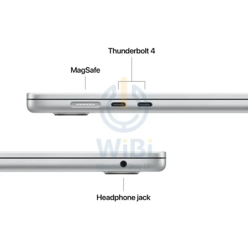 Apple MacBook Air - 15.3" / M4 / 10-Core CPU / 10-Core GPU / 16-Core Neural Engine / 24GB RAM / 512GB SSD / Arb/Eng / Silver / 1YW