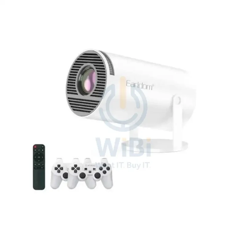 Earldom ET-PJ03 2-in-1 Game Projector - HD / Bluetooth / White