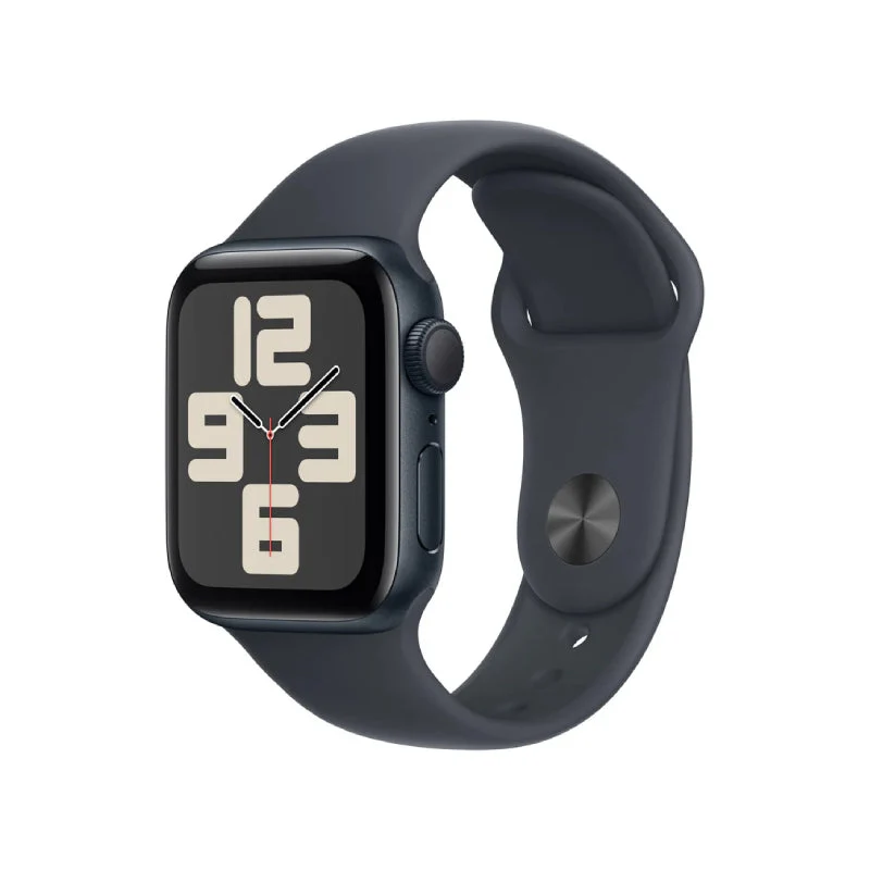 Apple Watch SE (2nd Gen) with Sport Band - LTPO OLED / 44mm / Medium/Large / Bluetooth / Wi-Fi / Midnight