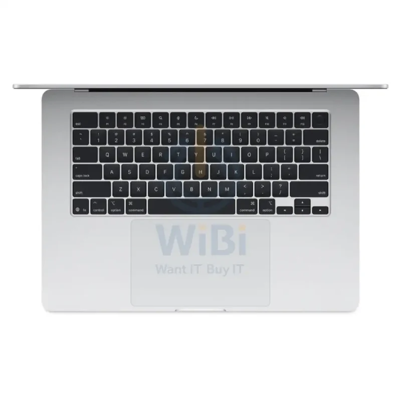 Apple MacBook Air - 15.3" / M4 / 10-Core CPU / 10-Core GPU / 16-Core Neural Engine / 16GB RAM / 512GB SSD / Arabic/English / Silver / 1YW