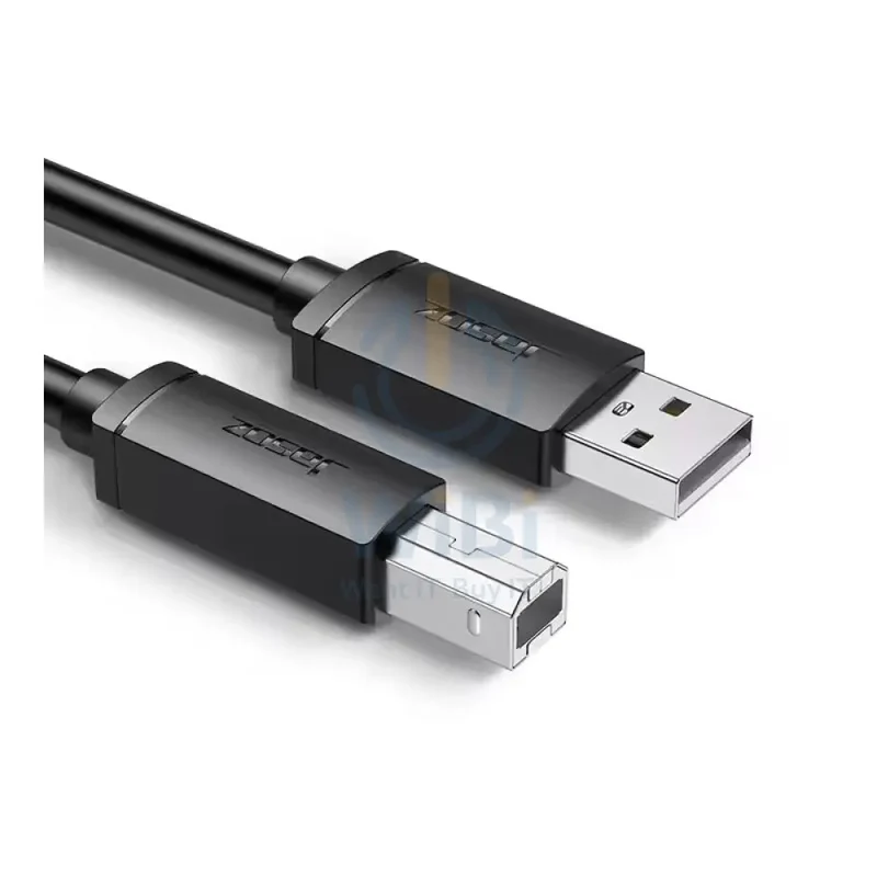 كابل طباعة جاسوز D105، USB 2.0، طول 3 متر، باللون الأسود