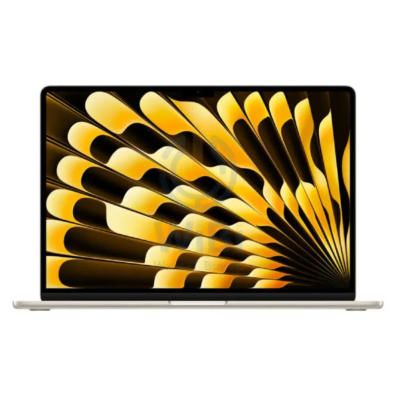 Apple MacBook Air - 15.3" / M4 / 10-Core CPU / 10-Core GPU / 16-Core Neural Engine / 16GB RAM / 256GB SSD / Arabic/English / Starlight / 1YW