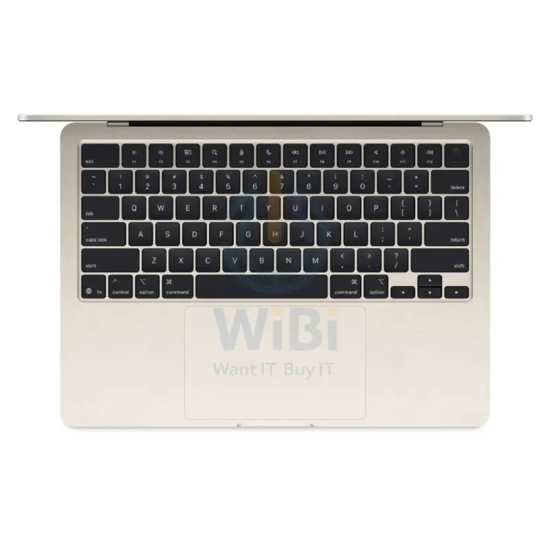 Apple MacBook Air - 13.6" / M4 / 10-Core CPU / 10-Core GPU / 16-Core Neural Engine / 16GB RAM / 512GB SSD / Arabic/English / Starlight / 1YW