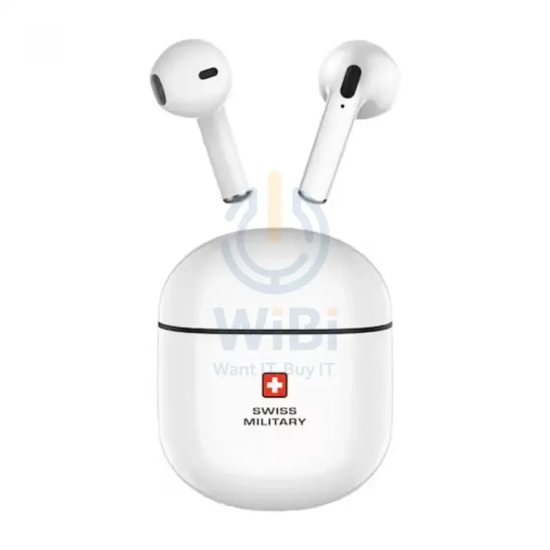 Swiss Military Victor 5 TWS Earbuds - Wireless / White