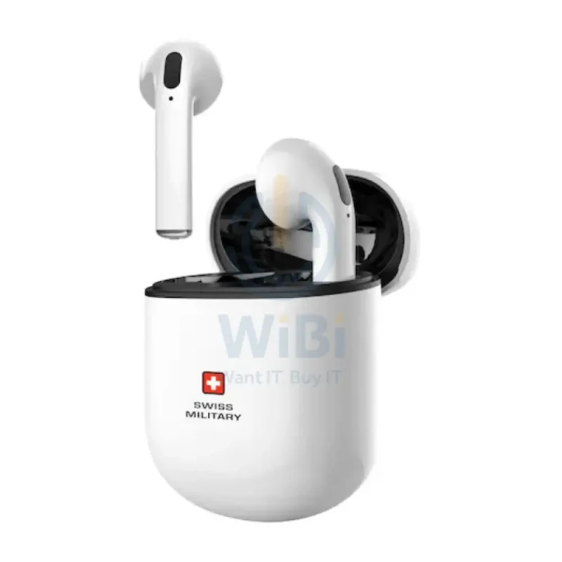 Swiss Military Victor 5 TWS Earbuds - Wireless / White